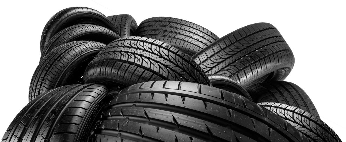 image of a pile of tires