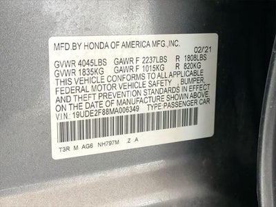 2021 Acura ILX w/Premium/A-Spec Package