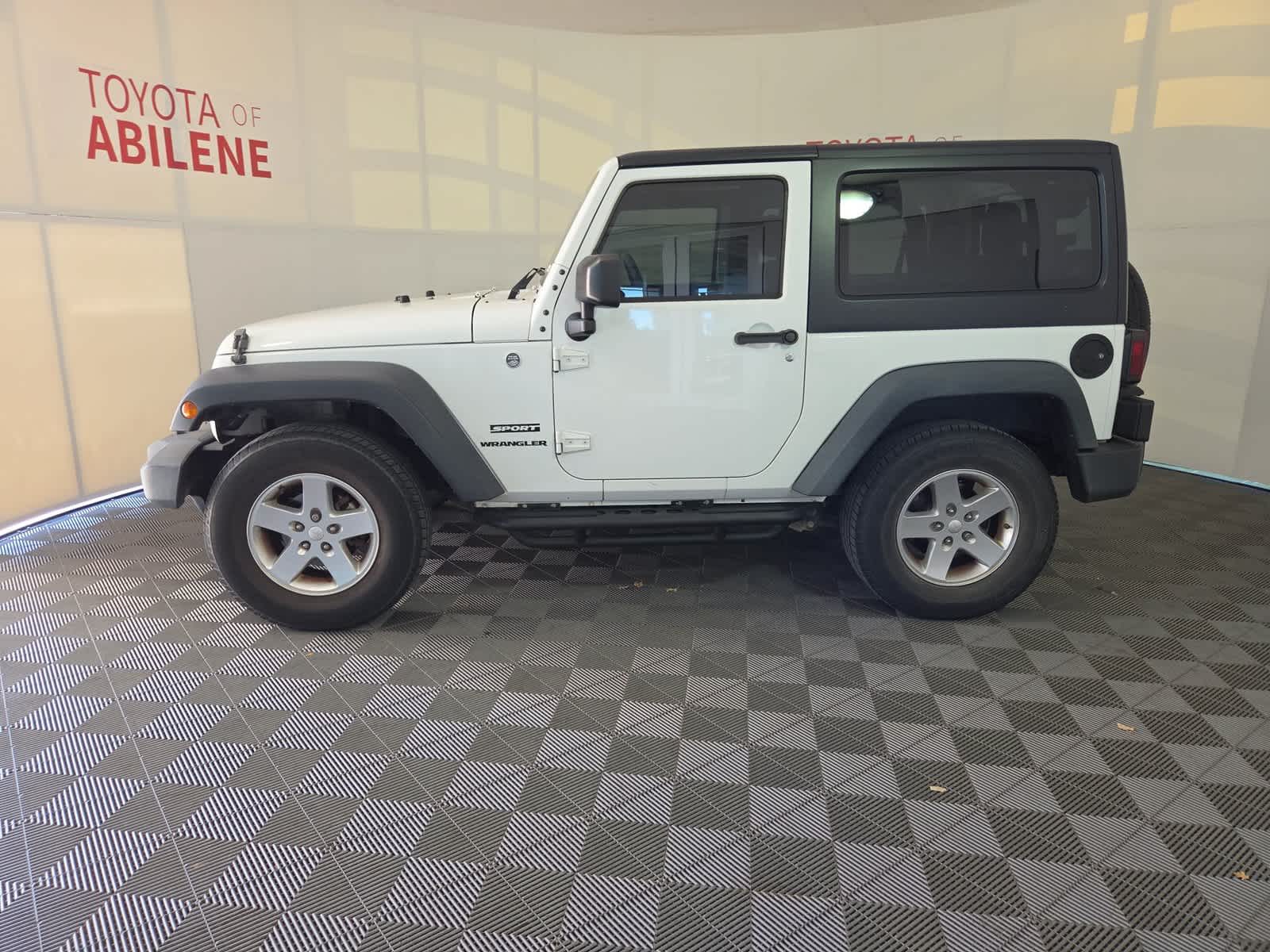 Used 2015 Jeep Wrangler Sport with VIN 1C4AJWAG4FL626528 for sale in Abilene, TX