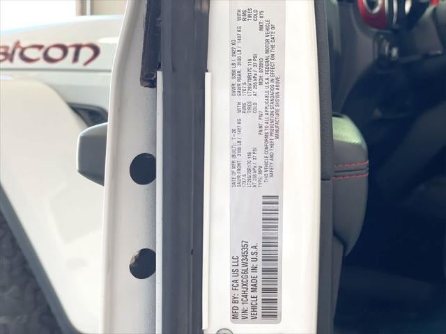 2020 Jeep Wrangler Rubicon