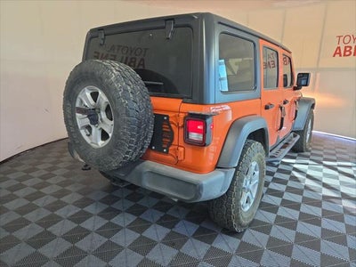 2018 Jeep Wrangler Unlimited Sport S