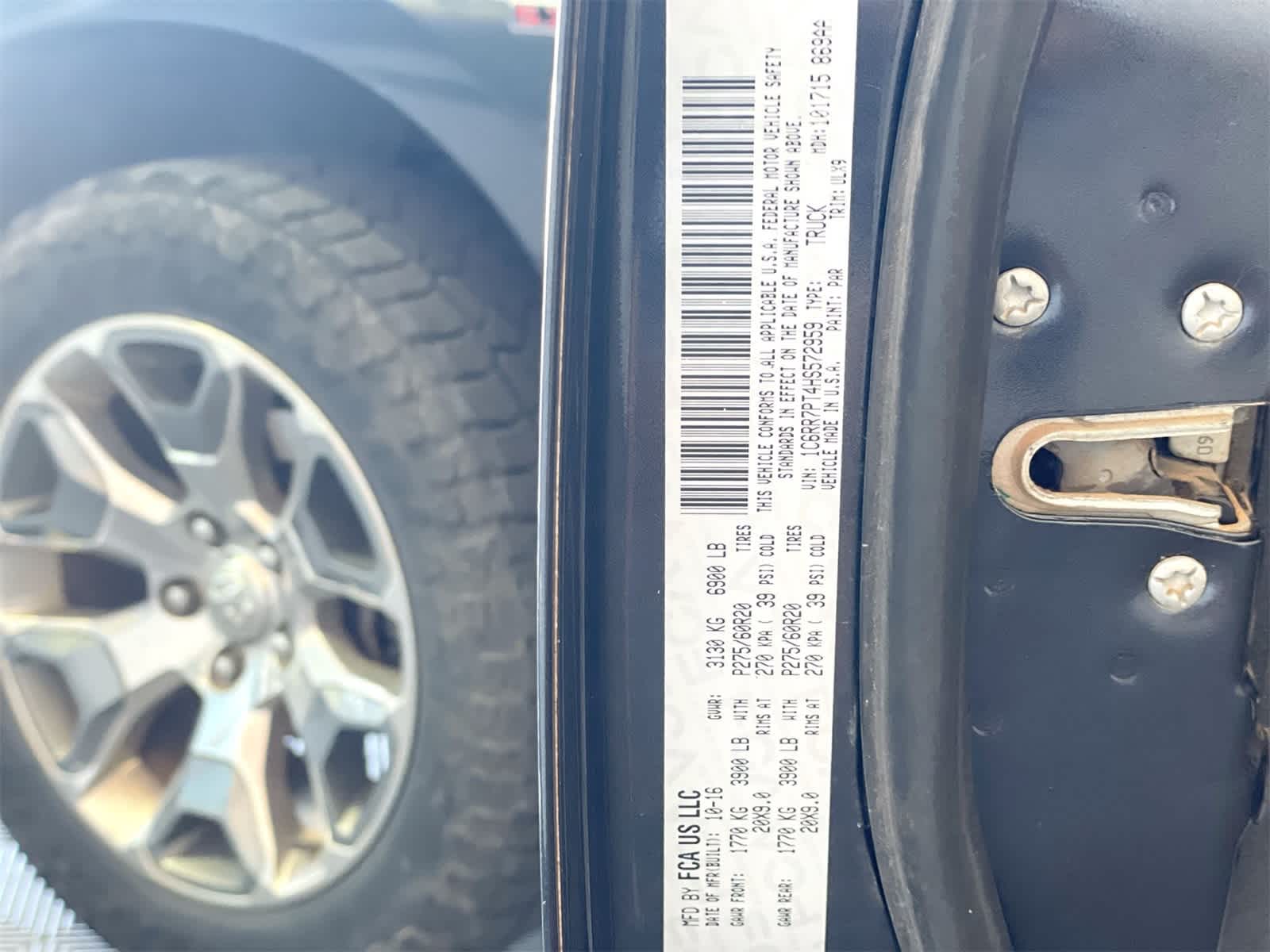 2017 RAM 1500 Limited