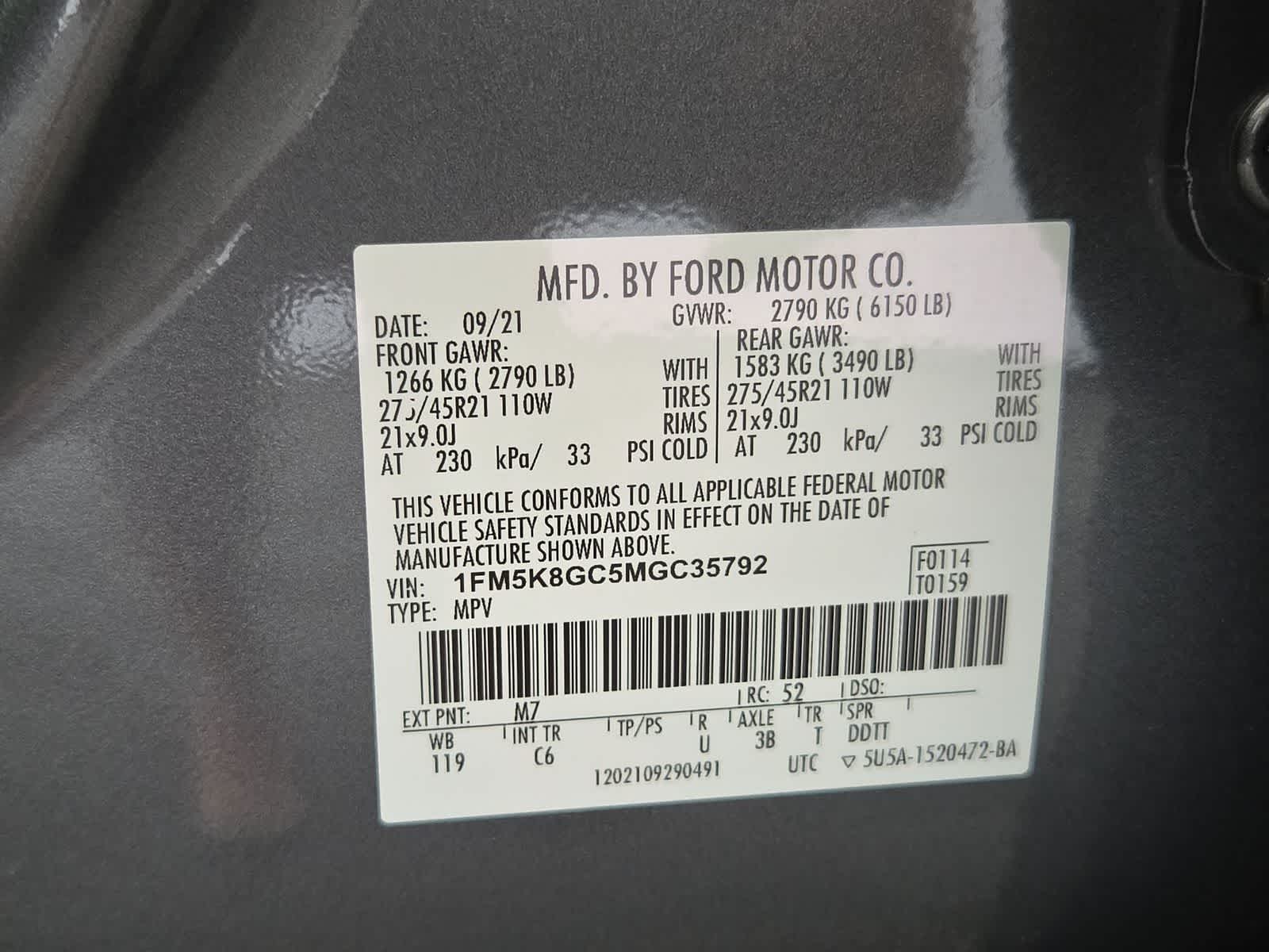 2021 Ford Explorer ST