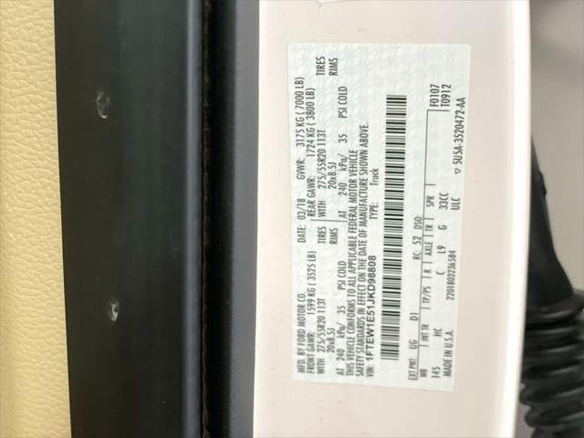 2018 Ford F-150 LARIAT