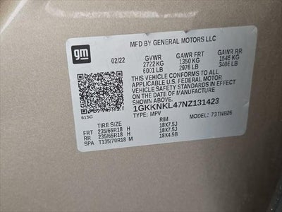 2022 GMC Acadia SLE