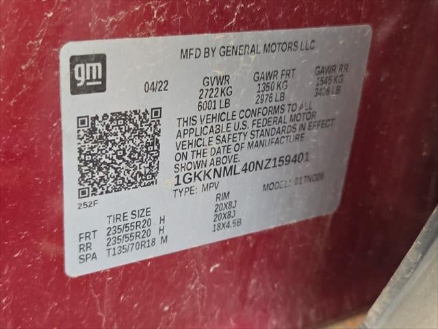 2022 GMC Acadia SLT