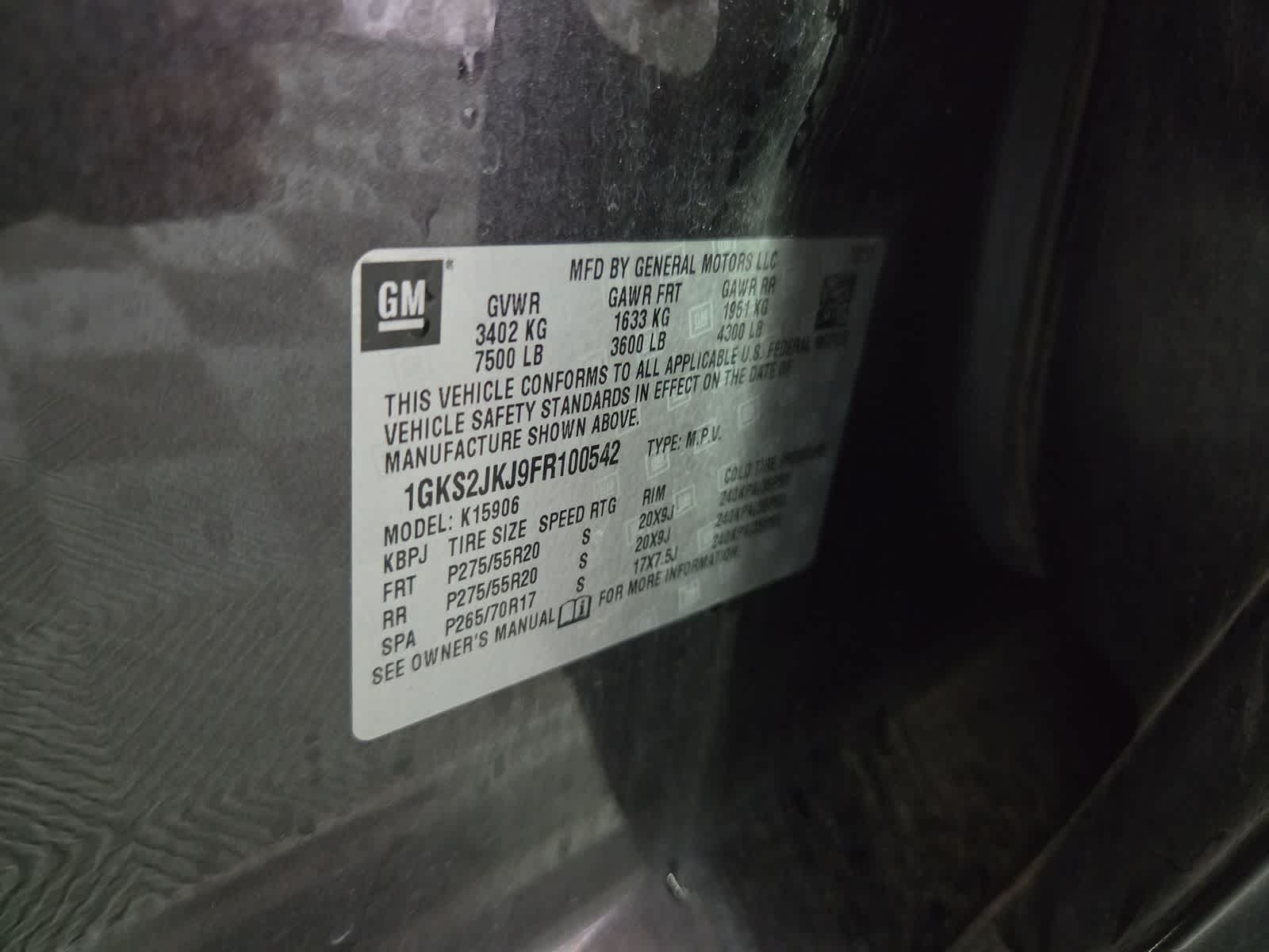 2015 GMC Yukon XL Denali