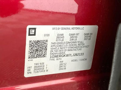 2020 Chevrolet Traverse LT Cloth