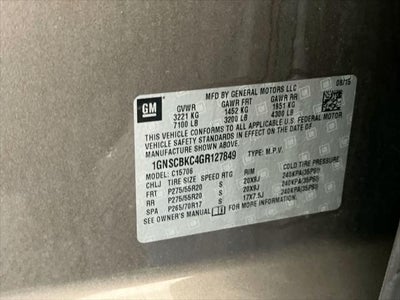 2016 Chevrolet Tahoe LT