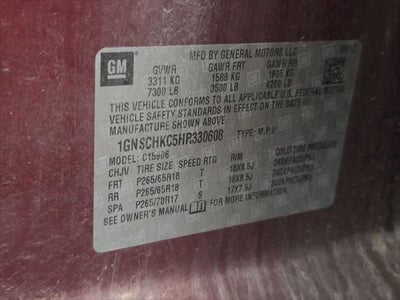 2017 Chevrolet Suburban LT