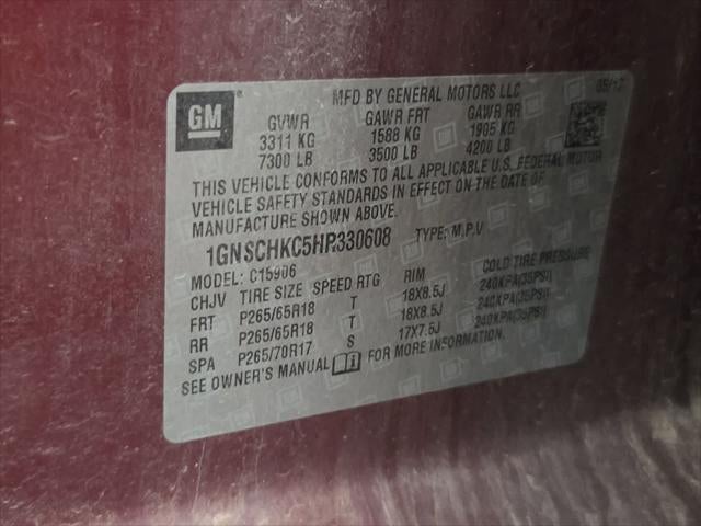 2017 Chevrolet Suburban LT