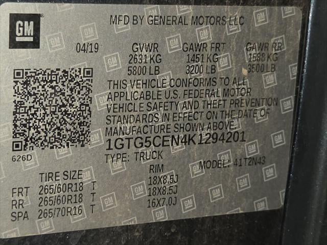 2019 GMC Canyon 2WD SLE