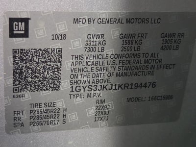 2019 Cadillac Escalade ESV Premium Luxury