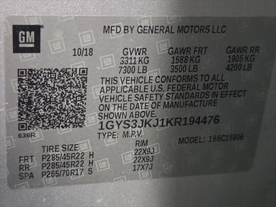2019 Cadillac Escalade ESV Premium Luxury