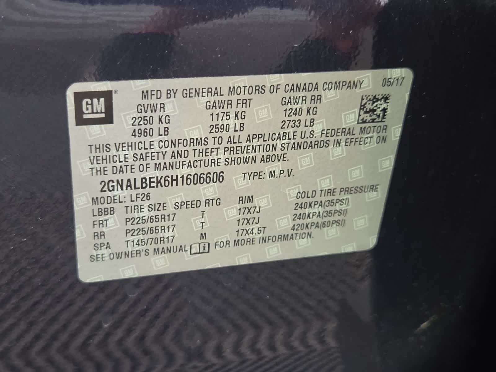 2017 Chevrolet Equinox LS