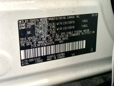 2025 Toyota RAV4 XLE Premium