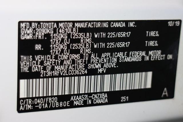 2020 Toyota RAV4 LE
