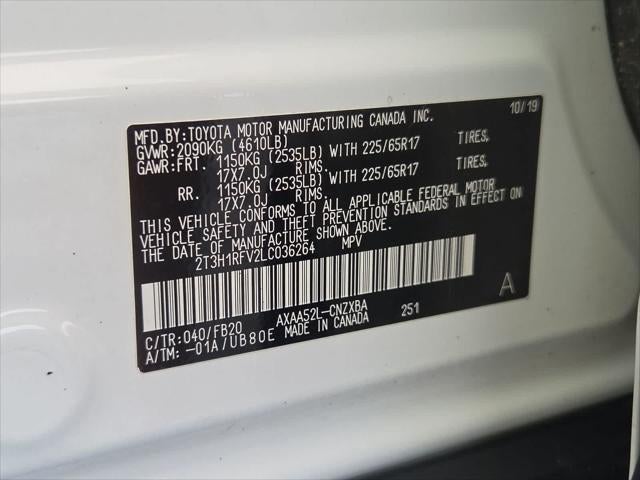 2020 Toyota RAV4 LE