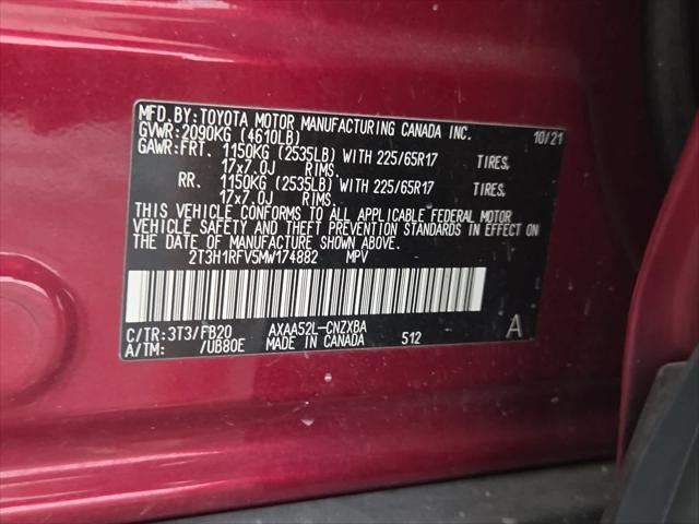 2021 Toyota RAV4 LE