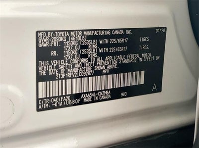 2020 Toyota RAV4 XLE