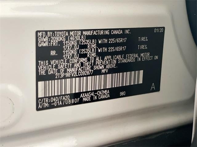 2020 Toyota RAV4 XLE