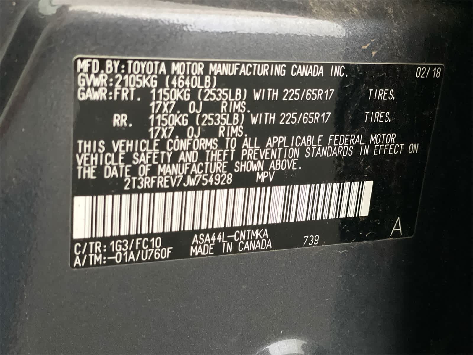 2018 Toyota RAV4 XLE