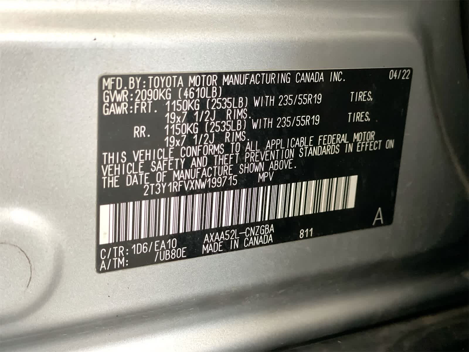 2022 Toyota RAV4 Limited