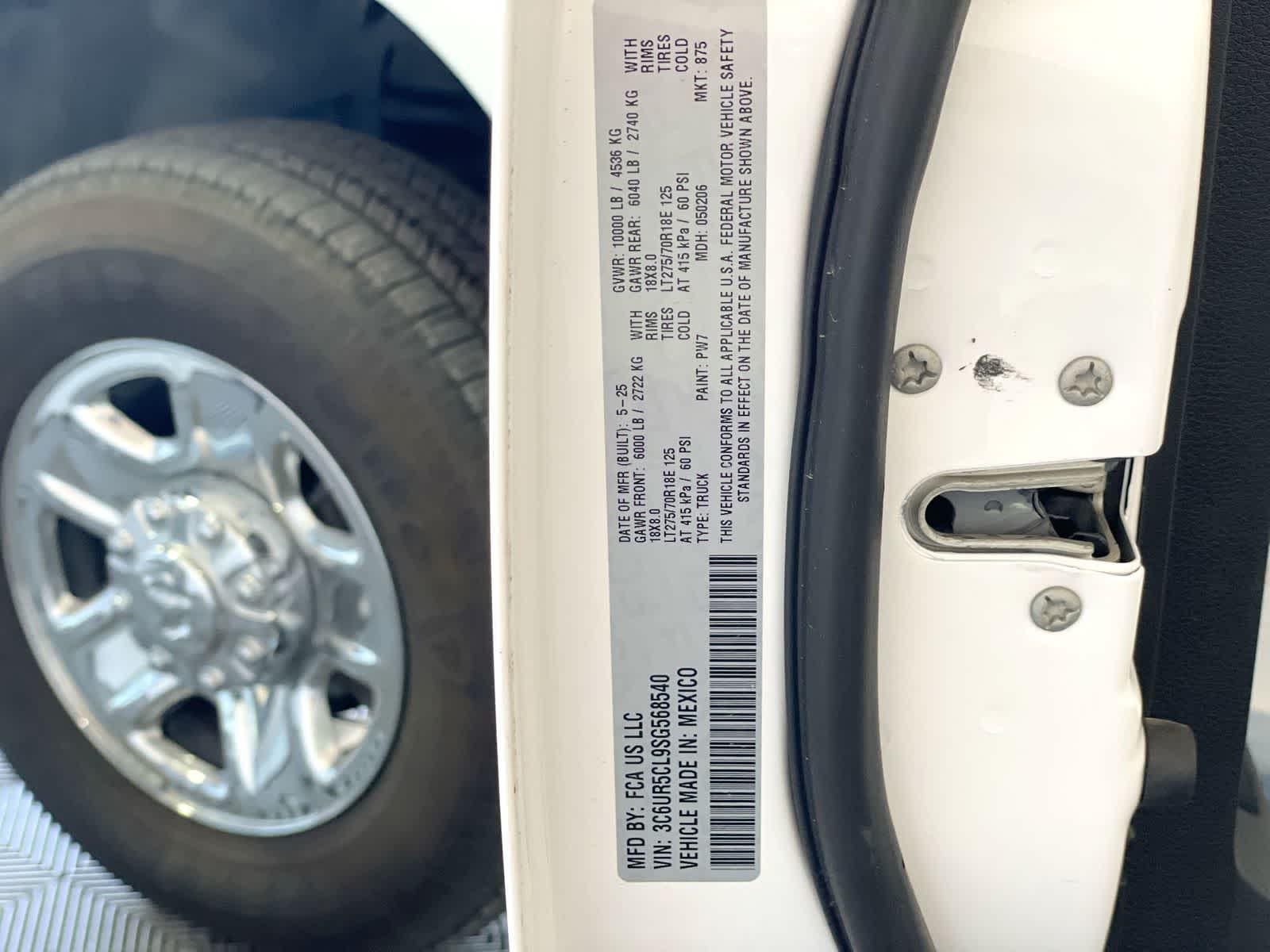 2025 RAM 2500 Tradesman