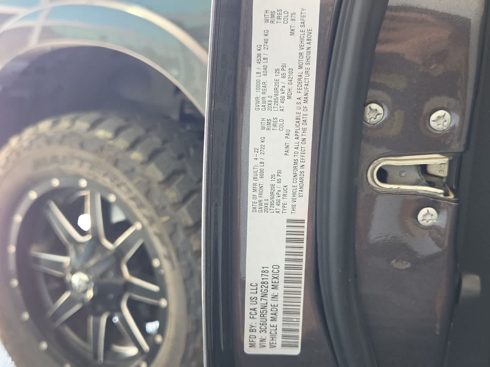 2022 RAM 2500 Laramie