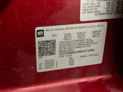 2021 Chevrolet Silverado 1500 Custom