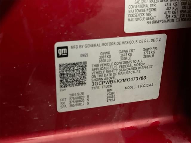 2021 Chevrolet Silverado 1500 Custom