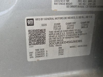 2025 Chevrolet Silverado 1500 LTZ