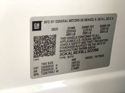 2020 GMC Terrain Denali