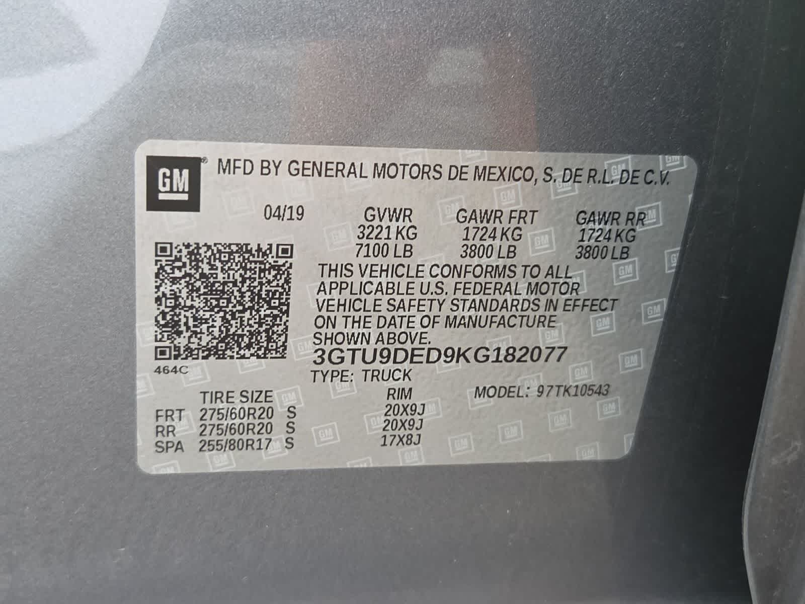 2019 GMC Sierra 1500 SLT