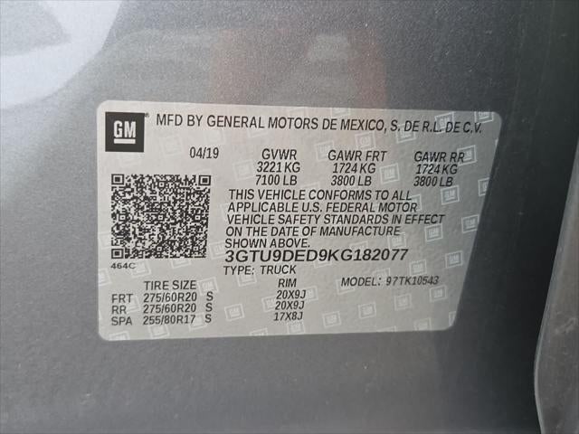 2019 GMC Sierra 1500 SLT