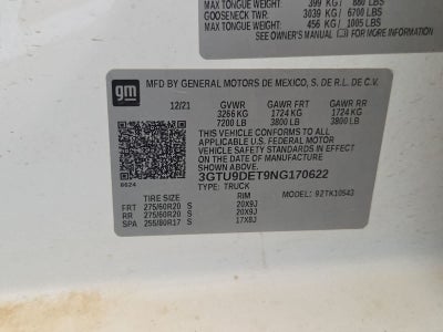 2022 GMC Sierra 1500 Limited SLT