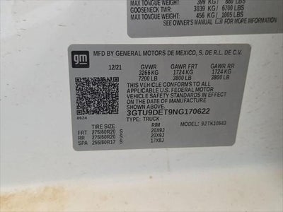2022 GMC Sierra 1500 Limited SLT