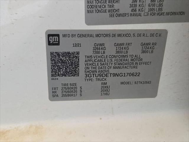 2022 GMC Sierra 1500 Limited SLT