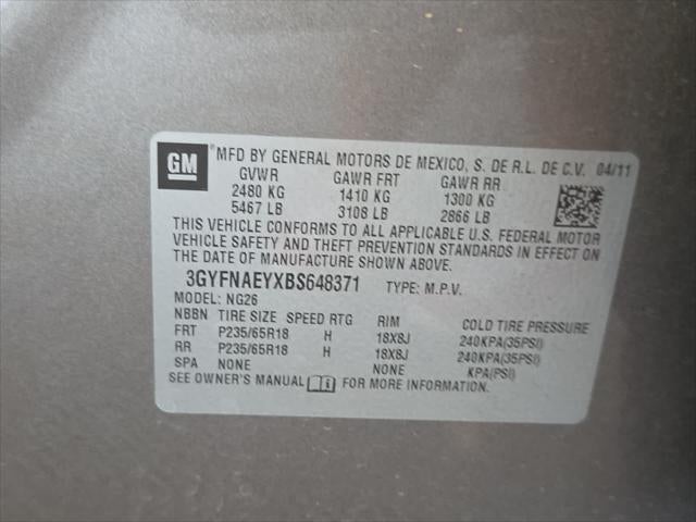 2011 Cadillac SRX Luxury Collection