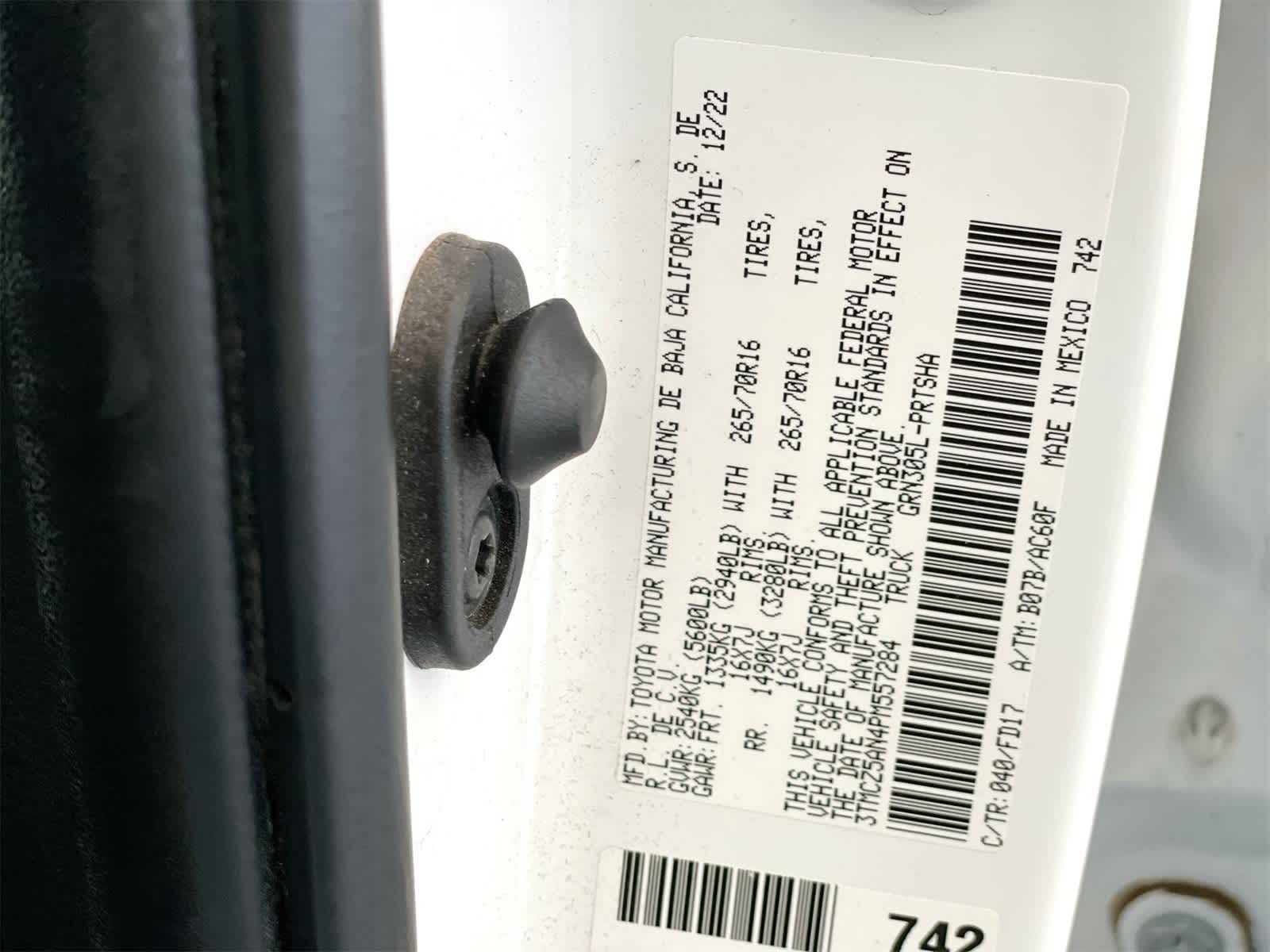 2023 Toyota Tacoma TRD Off Road