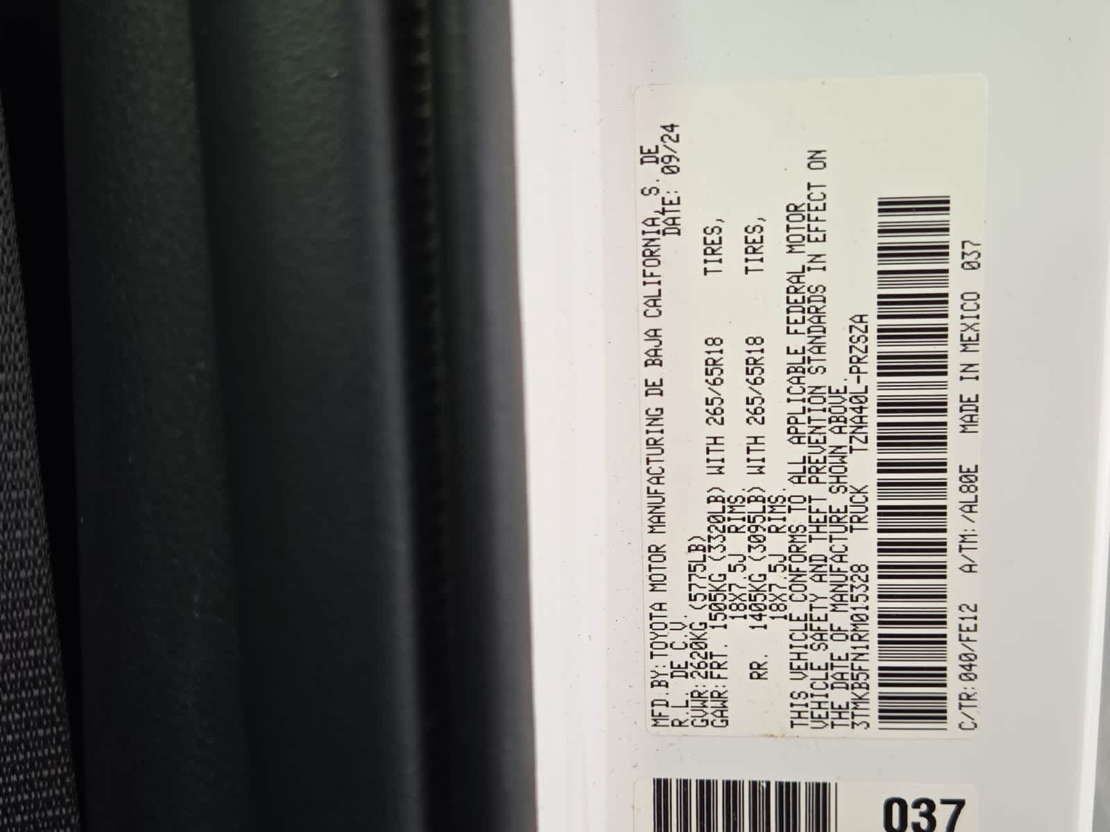 2024 Toyota Tacoma TRD Sport