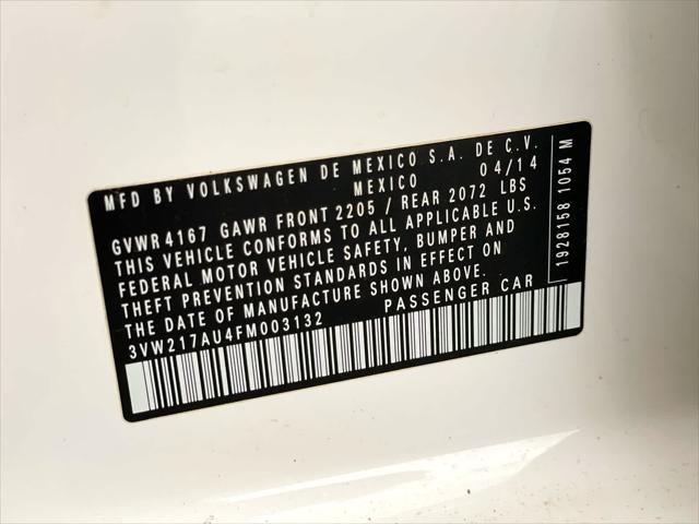 2015 Volkswagen Golf TSI SEL