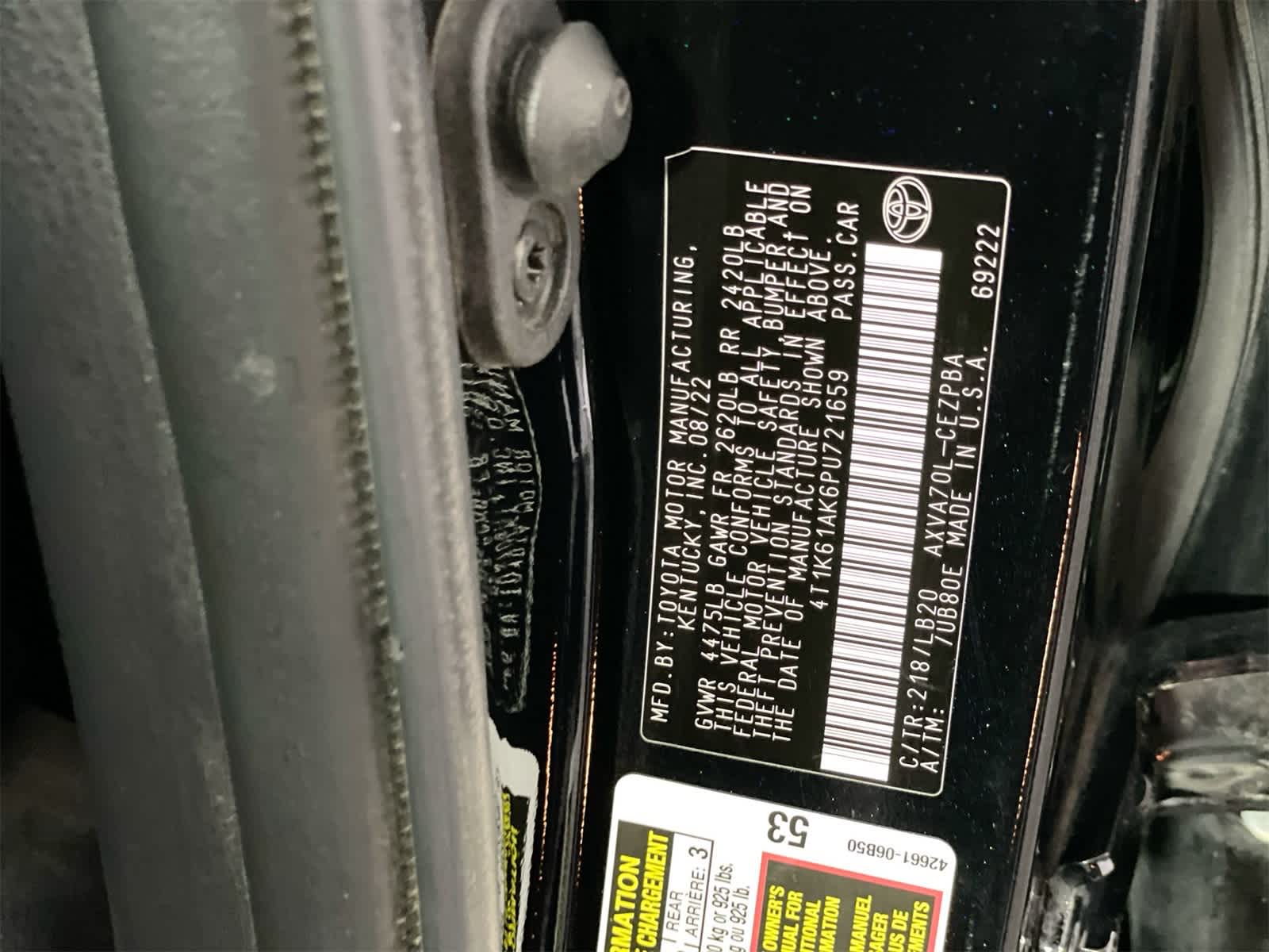 2023 Toyota Camry XSE