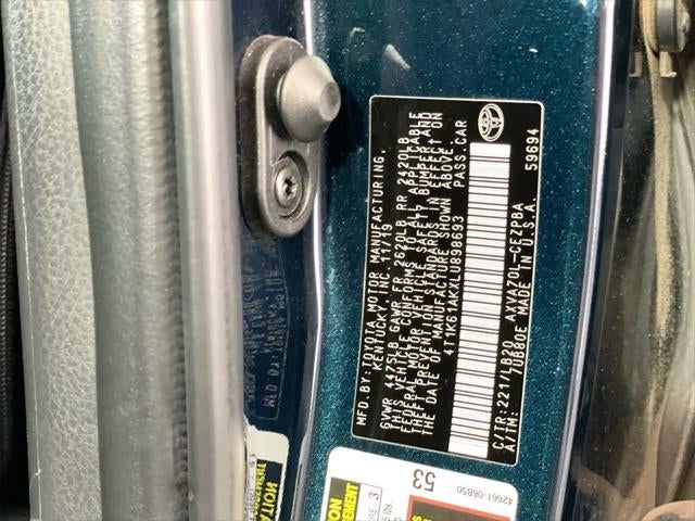 2020 Toyota Camry XSE