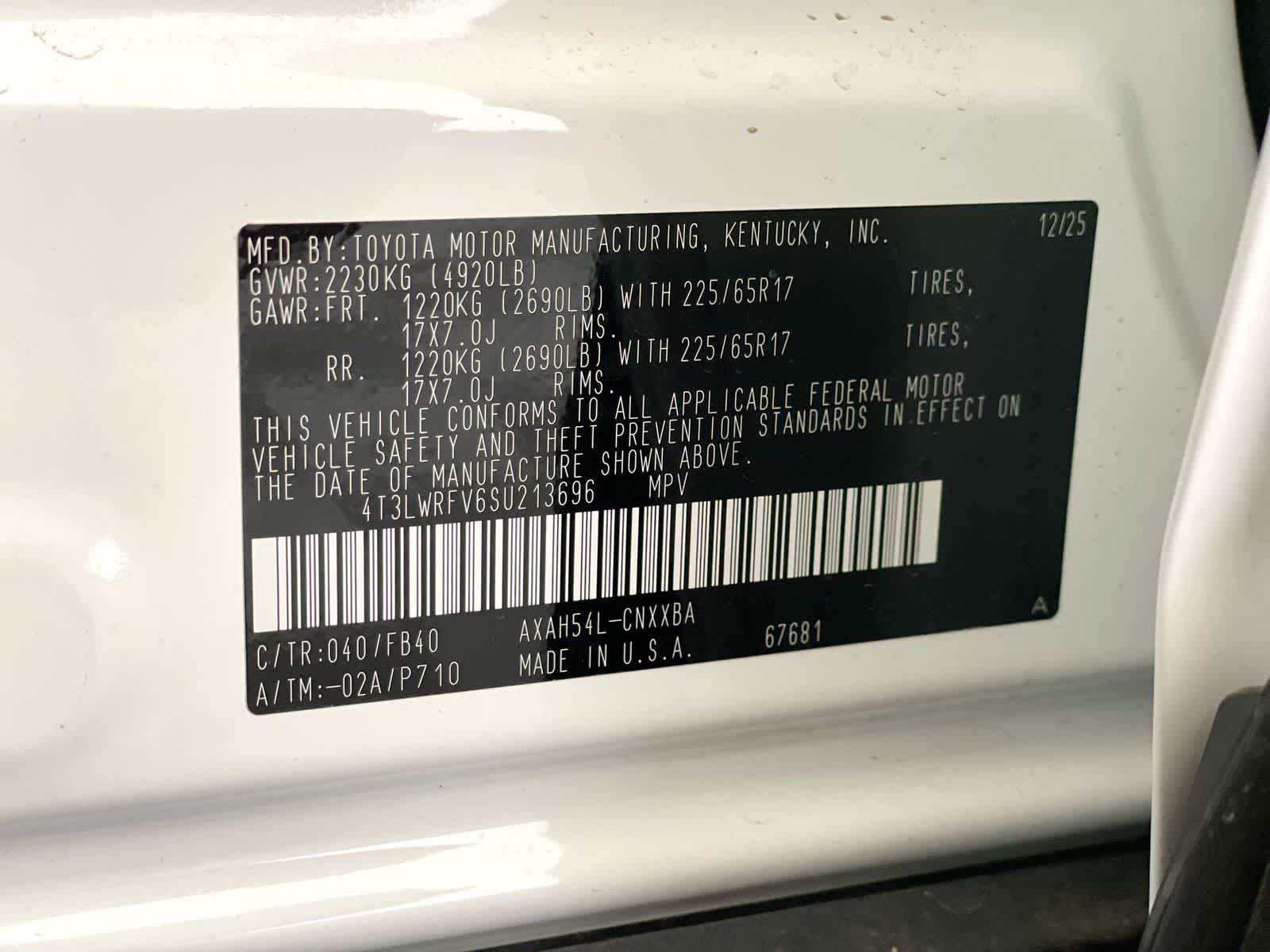 2025 Toyota RAV4 Hybrid LE