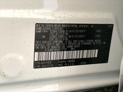 2025 Toyota RAV4 Hybrid LE