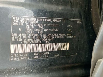 2022 Toyota RAV4 Hybrid SE