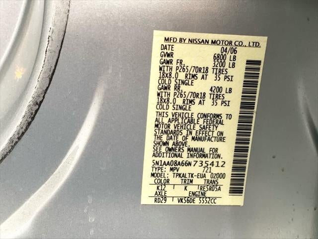 2006 Nissan Armada SE