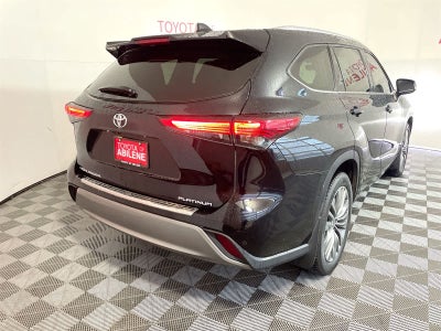 2020 Toyota Highlander Platinum