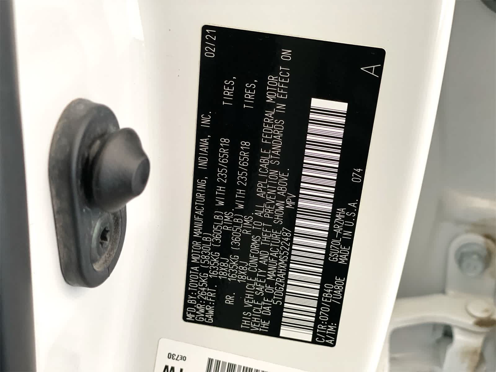 2021 Toyota Highlander XLE